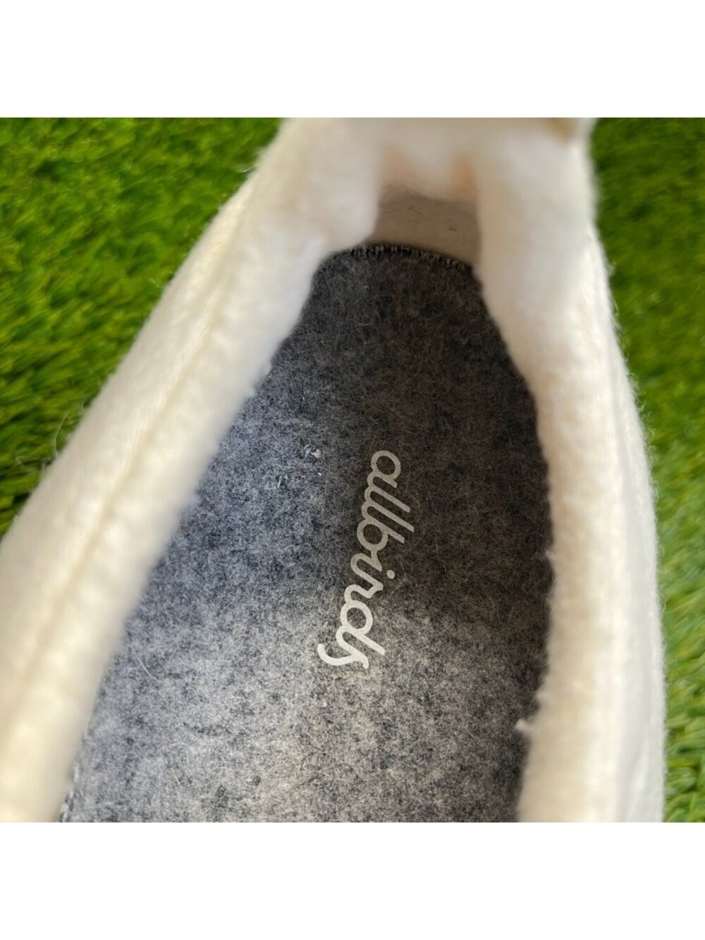 Allbirds Wool Runners Natural White Womens Size 9 Running Walking Shoes Sneakers